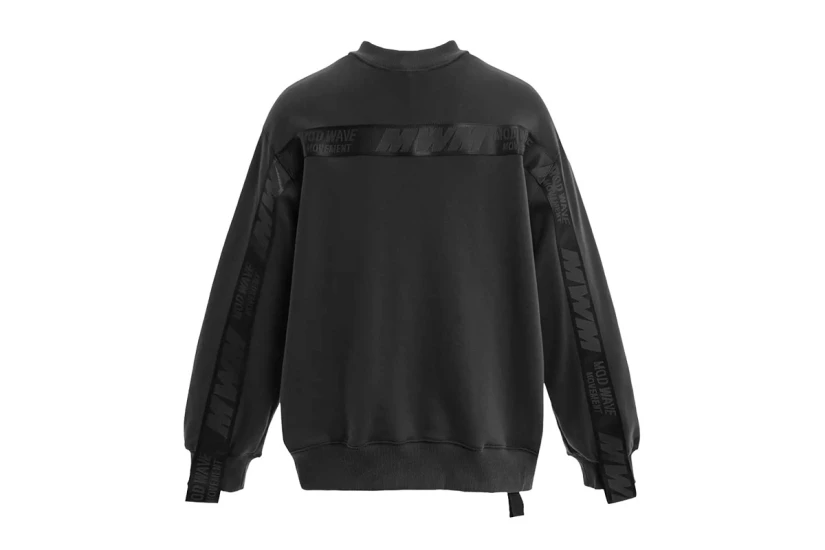 Mwm Logo Tape Μπλούζα Με Λαιμόκοψη (MW093060804 BLACK)