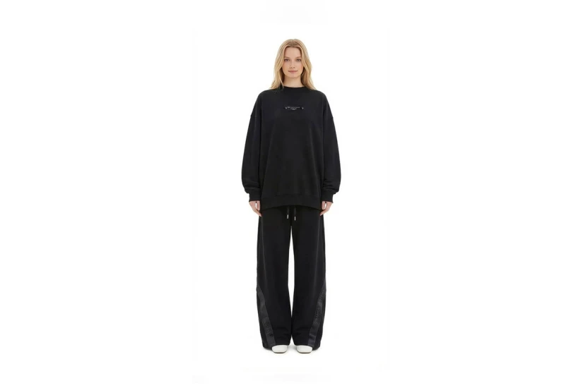 Mwm Logo Tape Μπλούζα Με Λαιμόκοψη (MW093060804 BLACK)
