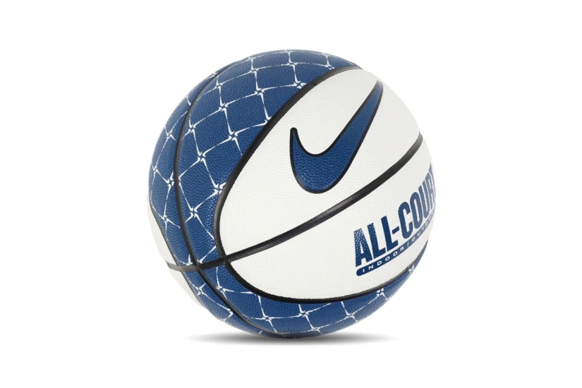Nike Everyday All Court 8P Graphic Μπάλα Μπάσκετ Λευκή, Μπλε Σκούρο, Μαύρη