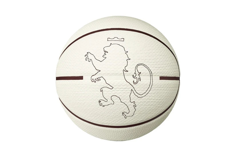 Nike Lebron James Playground 2.0 8P Μπάλα Μπάσκετ Λευκή, Καφέ