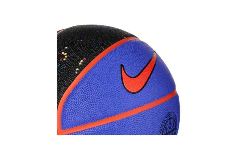 Nike Swoosh Street Classic Μπάλα Μπάσκετ Μωβ, Μαύρη, Κόκκινη