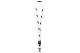 Nike Club Standard Lanyard Μπρελόκ Λαιμού Λευκό
