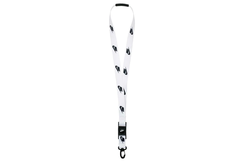 Nike Club Standard Lanyard Μπρελόκ Λαιμού Λευκό
