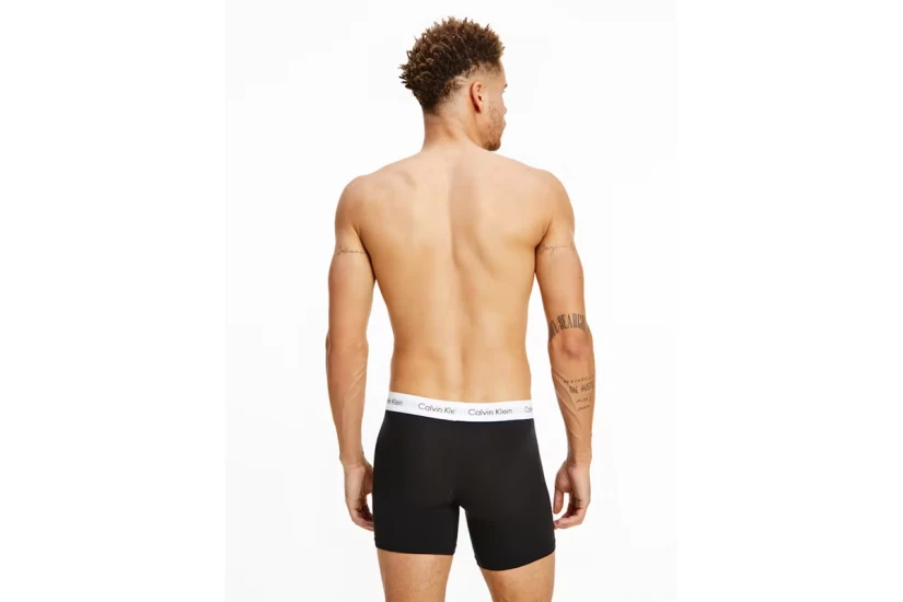 Calvin Klein Cotton Stretch Εσώρουχο Boxer 3-Τεμάχια (NB1770 001)