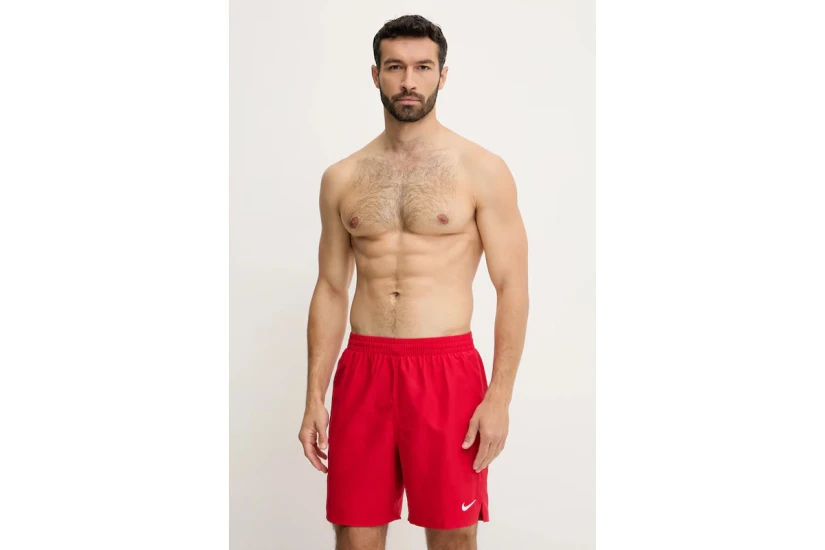 Nike Breaker Essential Brief-Lined Volley Ανδρικό Μαγιό Σορτς Κόκκινο