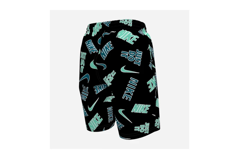 Nike Swim Breaker Brief-Lined Volley Παιδικό Μαγιό Βερμούδα Μαύρο, Μπλε, Τυρκουάζ