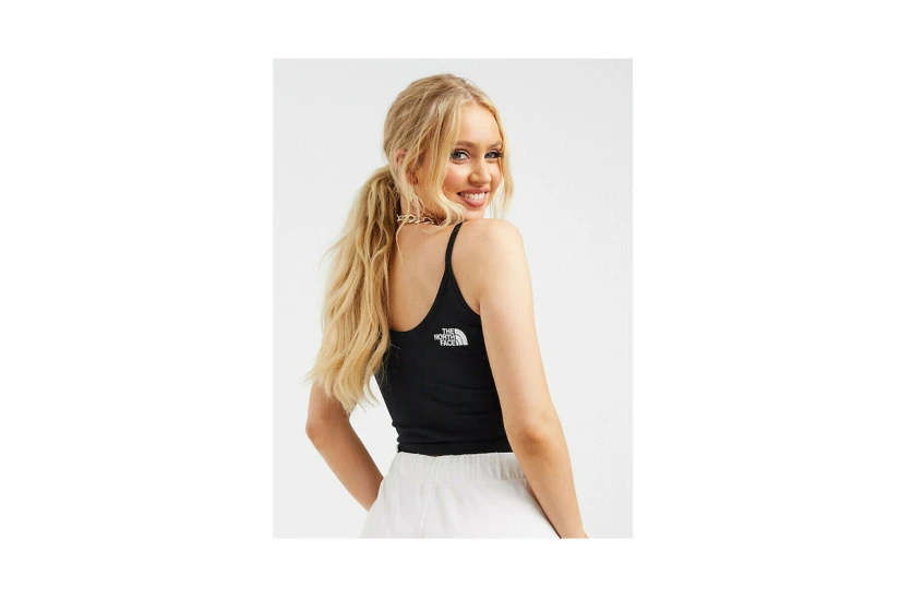 The North Face Γυναικεία Αμάνικη Crop Top Μπλούζα Μαύρη
