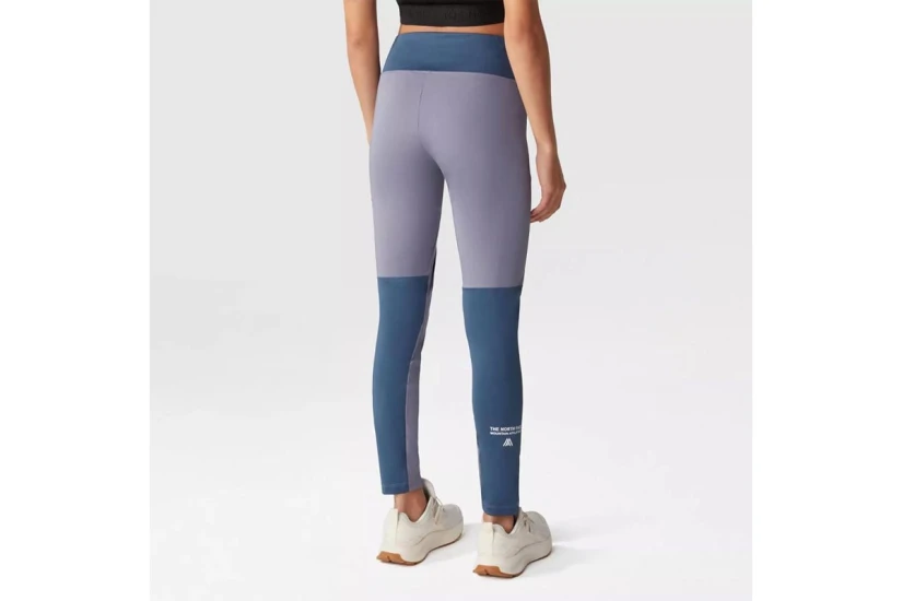 The North Face Γυναικείο Κολάν Μακρύ Μωβ, Μπλε