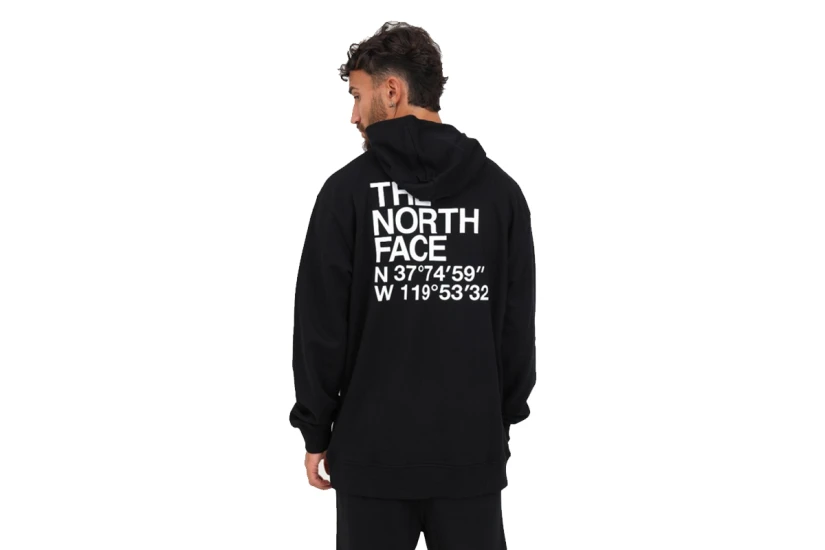 The North Face Coordinates Ανδρικό Φούτερ με Κουκούλα Μαύρο