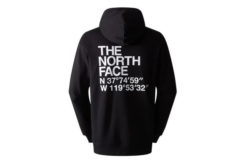 The North Face Coordinates Ανδρικό Φούτερ με Κουκούλα Μαύρο