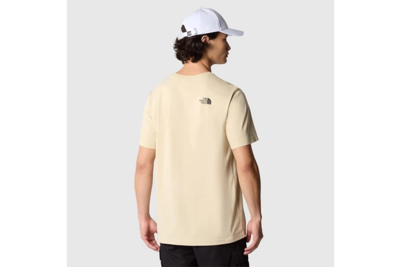 The North Face Simple Dome Ανδρικό Κοντομάνικο T-Shirt Μπεζ