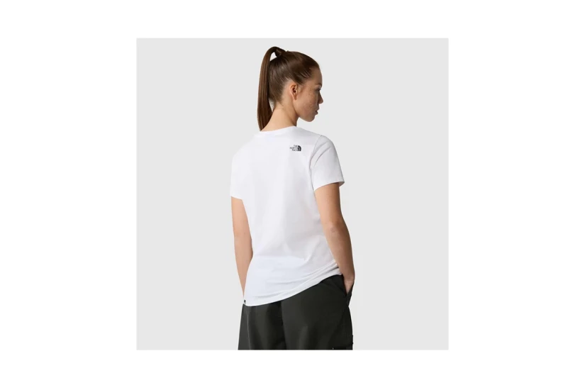 The North Face Simple Dome Γυναικεία Κοντομάνικη Μπλούζα Λευκή