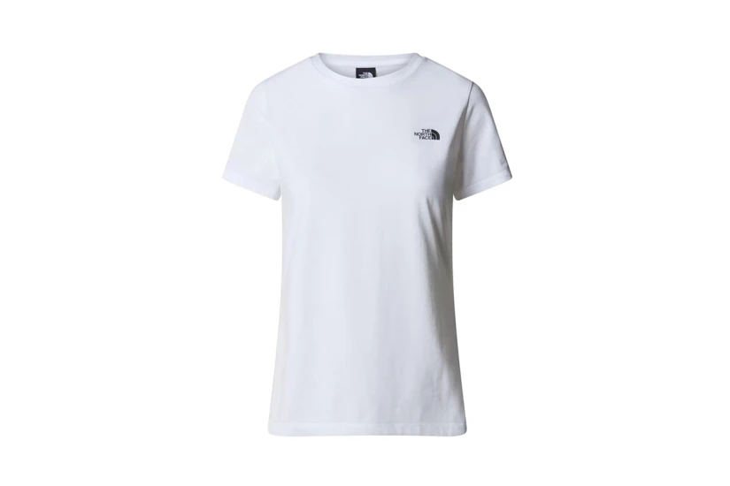 The North Face Simple Dome Γυναικεία Κοντομάνικη Μπλούζα Λευκή