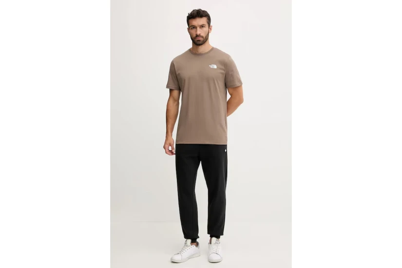 The North Face NSE Box Ανδρικό Κοντομάνικο T-Shirt Καφέ