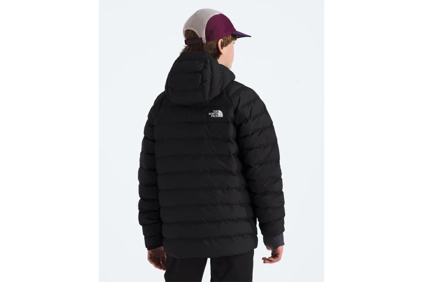 The North Face Reversible Perrito Αναστρέψιμο Παιδικό Μπουφάν Puffer με Κουκούλα Μαύρο