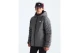 The North Face Reversible Perrito Αναστρέψιμο Παιδικό Μπουφάν Puffer με Κουκούλα Μαύρο