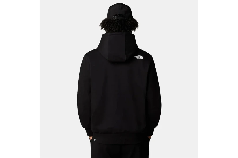 The North Face Fine Ανδρικό Φούτερ Με Κουκούλα Μαύρο