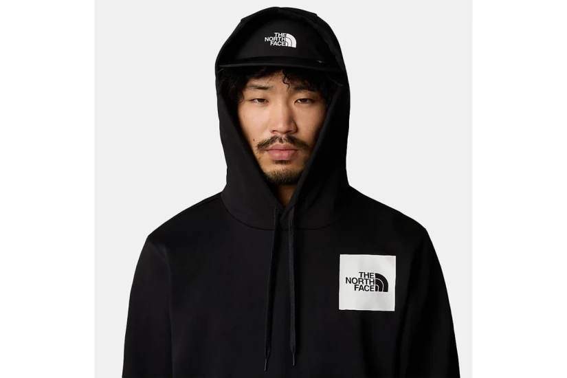 The North Face Fine Ανδρικό Φούτερ Με Κουκούλα Μαύρο