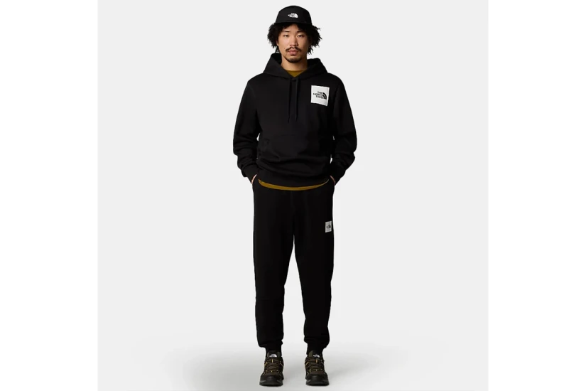 The North Face Fine Ανδρικό Φούτερ Με Κουκούλα Μαύρο