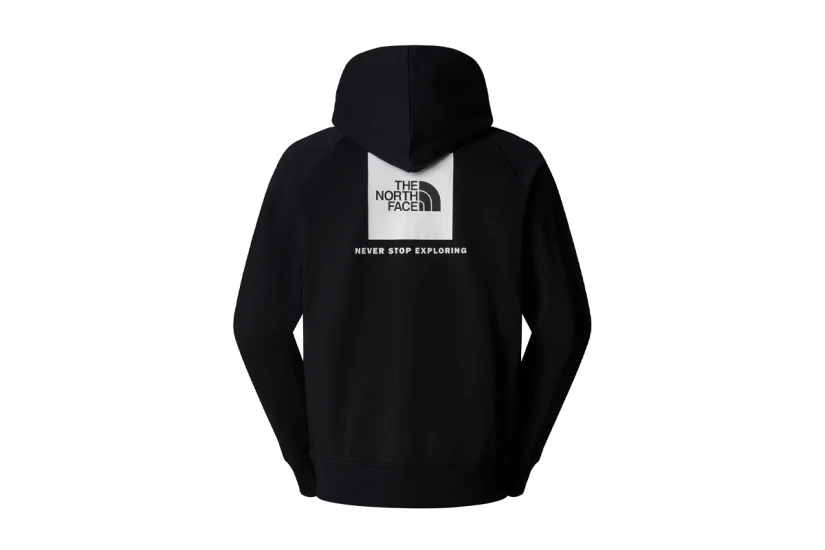 The North Face Raglan Box Ανδρικό Φούτερ Με Κουκούλα Μαύρο