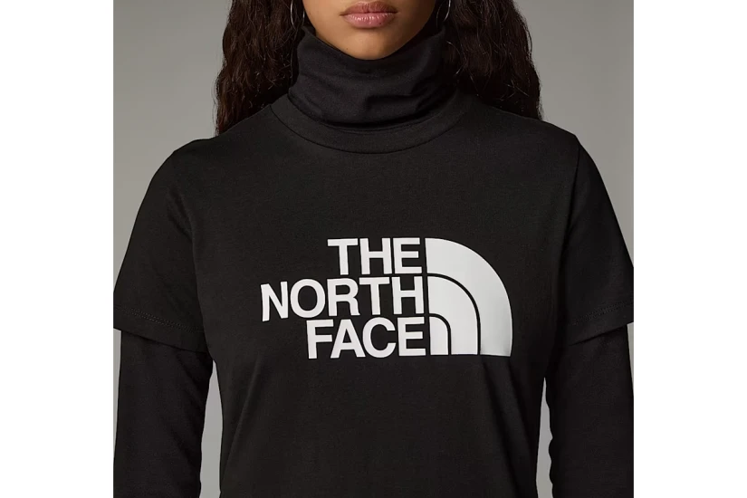 The North Face Easy Γυναικείο Κοντομάνικο T-Shirt Μαύρο