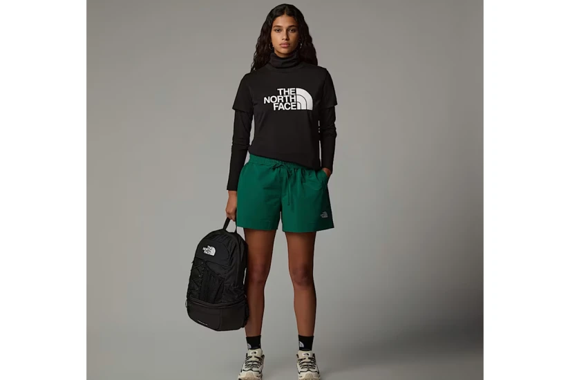 The North Face Easy Γυναικείο Κοντομάνικο T-Shirt Μαύρο