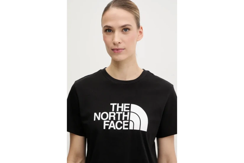 The North Face Easy Γυναικεία Cropped Κοντομάνικη Μπλούζα Μαύρη