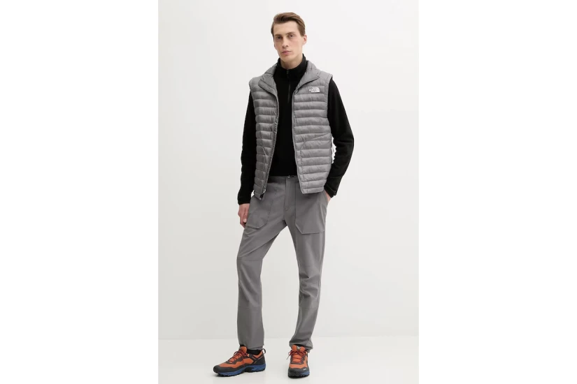 The North Face Glacier Ανδρική Μακρυμάνικη Fleece Μπλούζα με Φερμουάρ Μαύρη
