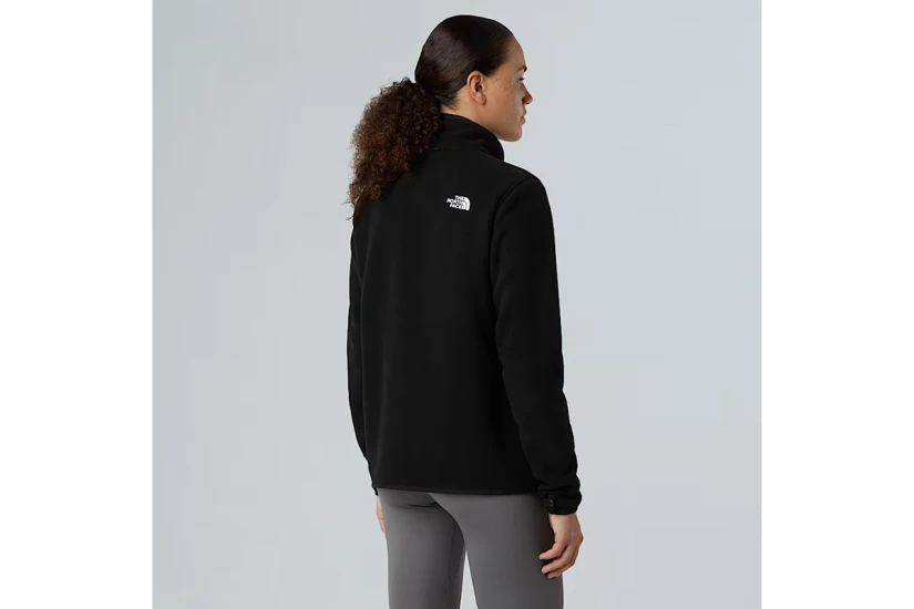 The North Face Glacier Full-Zip Γυναικεία Ζακέτα Fleece Μαύρη