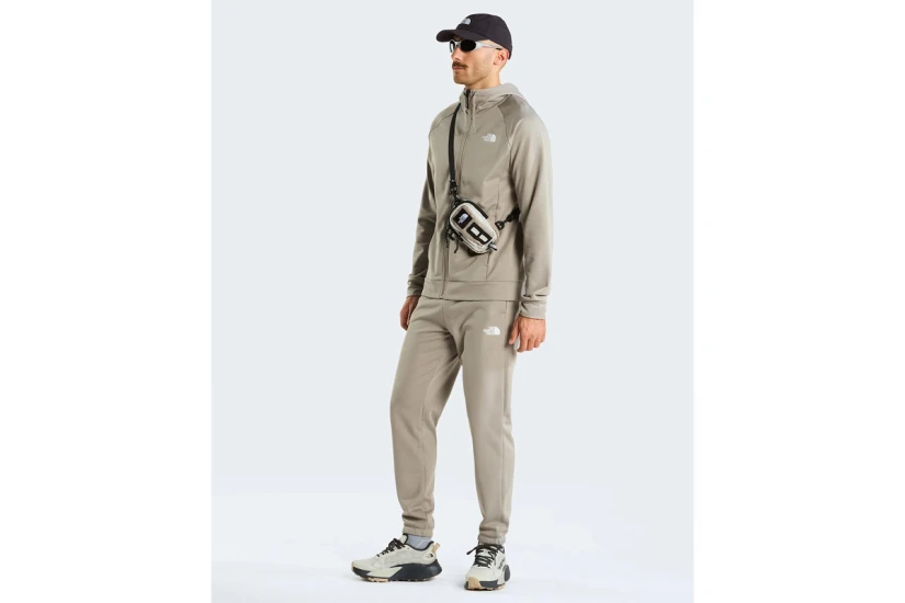 The North Face Reaxion 2.0 Ανδρικό Παντελόνι Φόρμας Γκρι, Λευκό