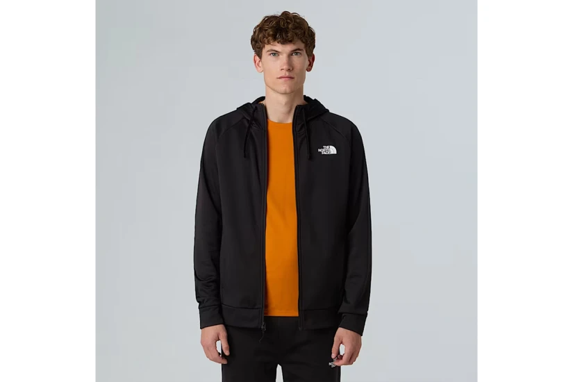 The North Face Reaxion 2.0 Ανδρική Ζακέτα με Κουκούλα Μαύρη