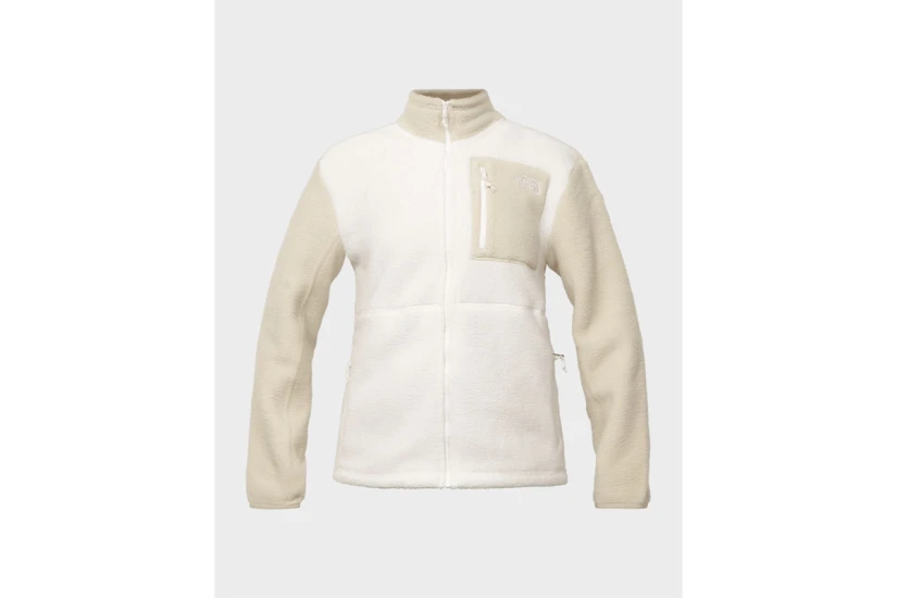 The North Face Yumiori Γυναικεία Ζακέτα Fleece Λευκή, Μπεζ