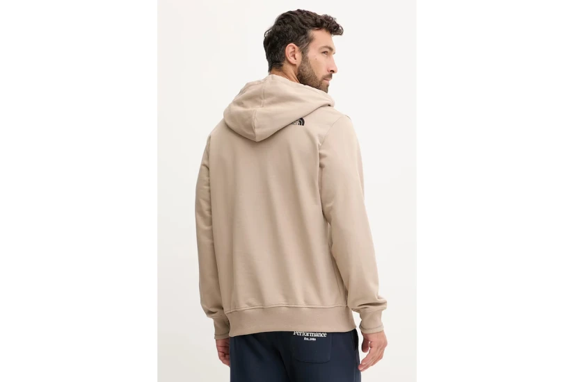 The North Face Dome Flower Relaxed Graphic Φούτερ με Κουκούλα Μπεζ