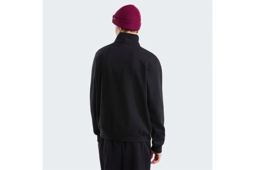 The North Face Evolution Simple Dome Ανδρική Μακρυμάνικη Μπλούζα με Φερμουάρ Μαύρη