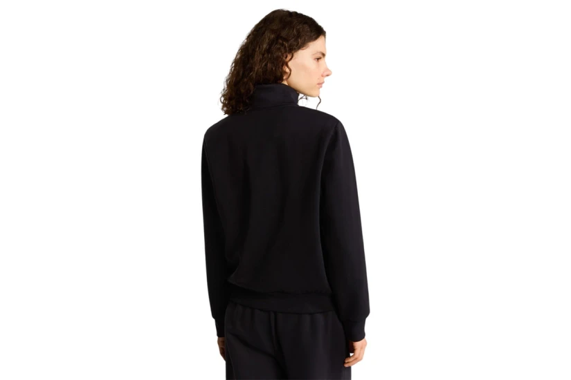 The North Face Evolution Simple Dome Γυναικεία Μακρυμάνικη Μπλούζα με Φερμουάρ Μαύρη