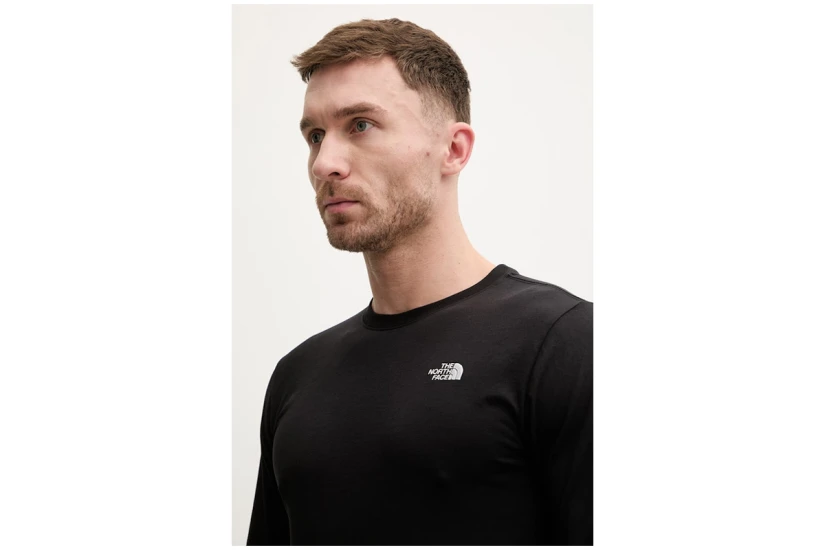 The North Face Evolution Simple Dome Ανδρική Μακρυμάνικη Μπλούζα με Λαιμόκοψη Μαύρη