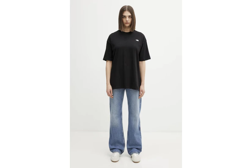 The North Face Essential Simple Dome Γυναικείο Κοντομάνικο T-Shirt Μαύρο
