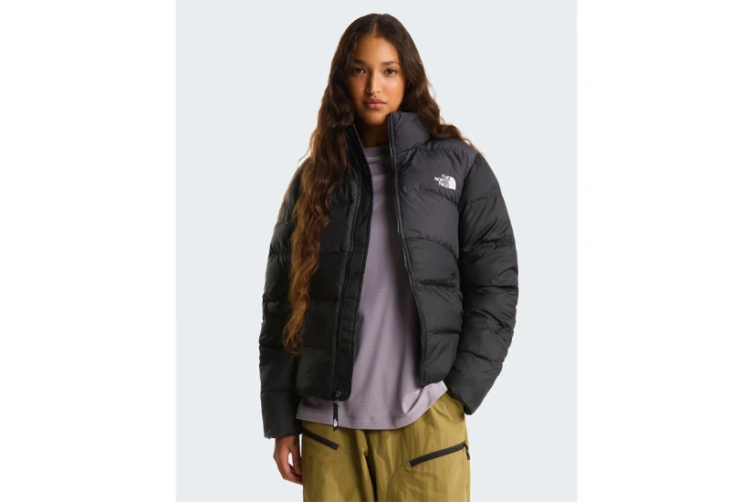 The North Face Saikuru Γυναικείο Μπουφάν Puffer Μαύρο, Ανθρακί, Λευκό