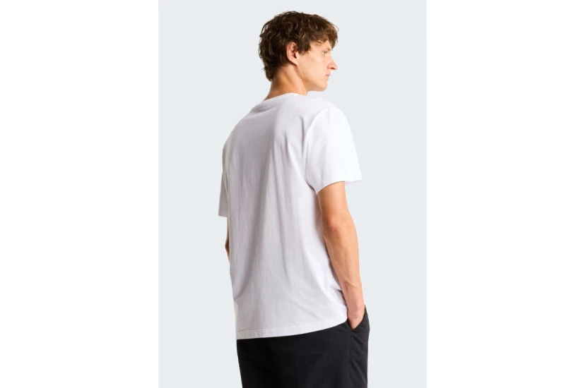 The North Face Essential Cotton Relaxed Fit Ανδρικό Κοντομάνικο T-Shirt Λευκό