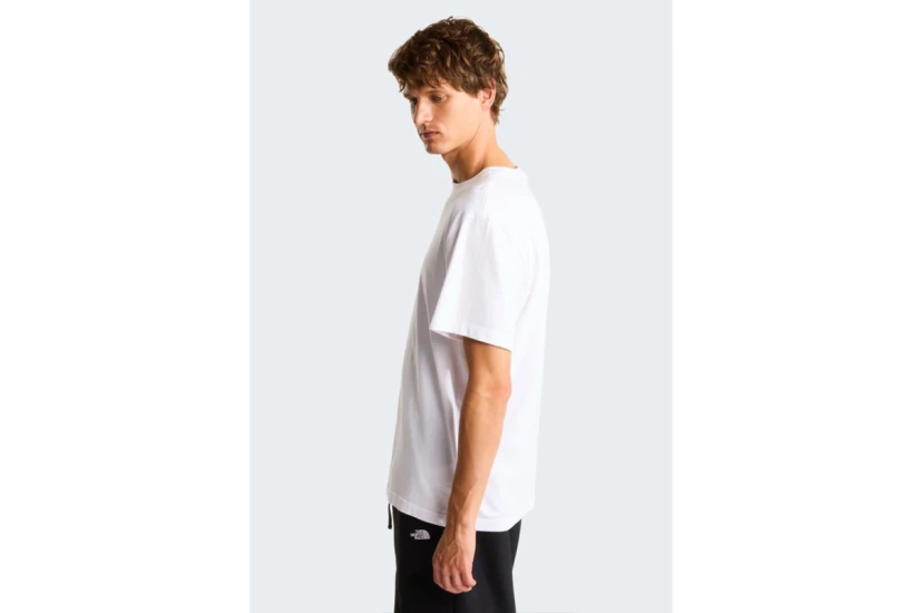 The North Face Essential Cotton Relaxed Fit Ανδρικό Κοντομάνικο T-Shirt Λευκό