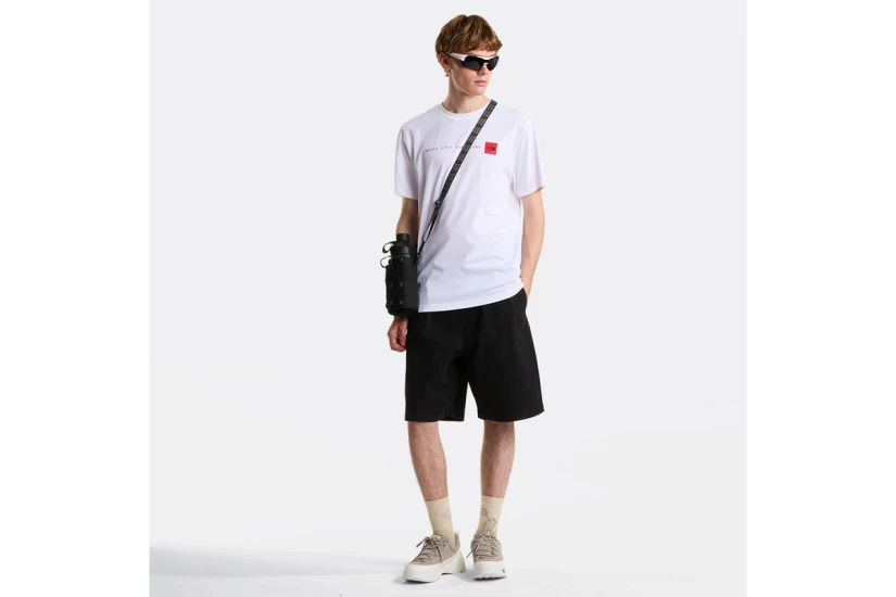 The North Face Never Stop Exploring Ανδρικό Κοντομάνικο T-Shirt Λευκό