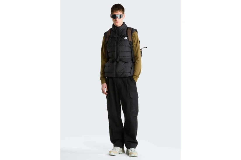The North Face Aconcagua Ανδρικό Αμάνικο Μπουφάν Puffer Μαύρο