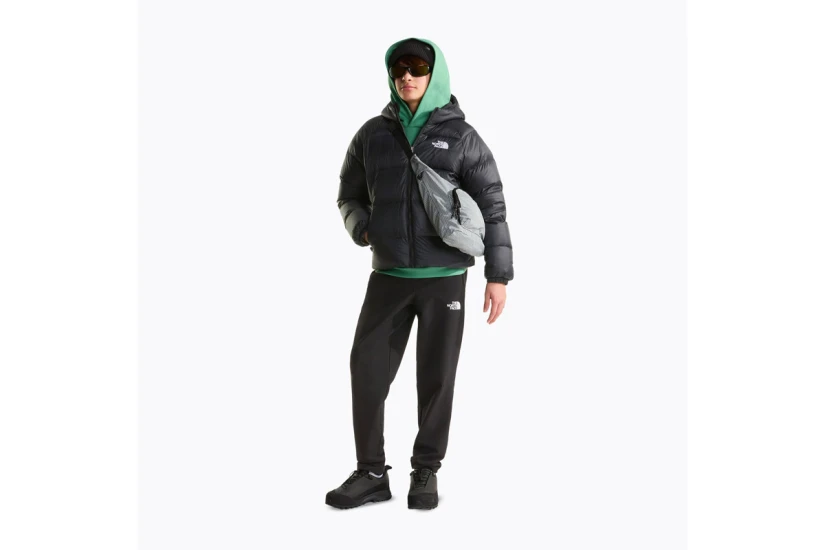 The North Face Hydrenalite Down Παιδικό Μπουφάν Puffer με Κουκούλα Μαύρο