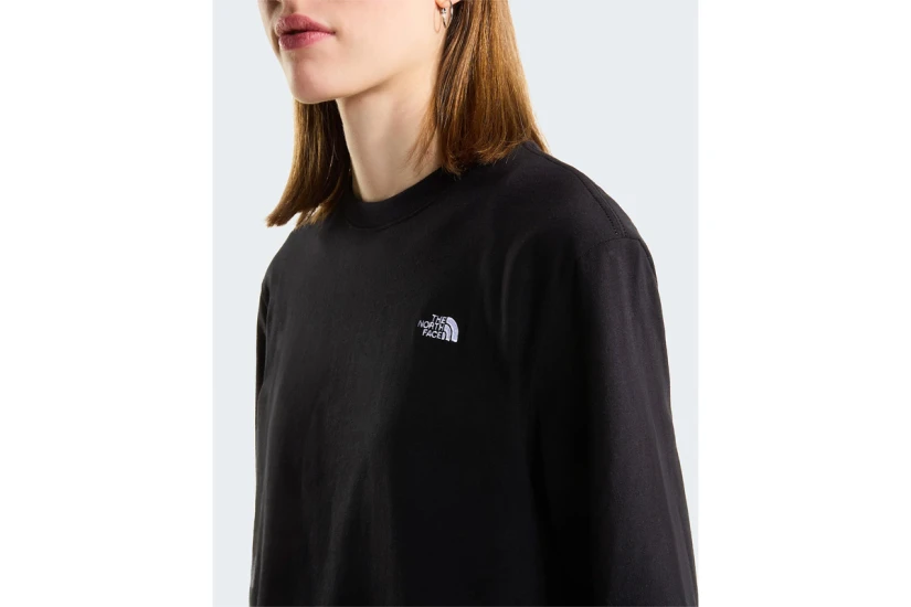 The North Face Essential Simple Dome Boxy Γυναικείο Κοντομάνικο T-Shirt Μαύρο