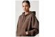 The North Face Essential Simple Dome Boxy Γυναικείο Φούτερ με Κουκούλα Καφέ