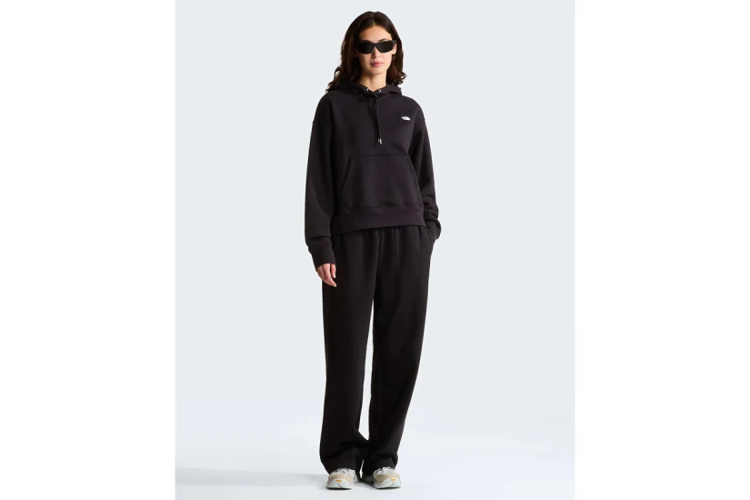 The North Face Essential Simple Dome Boxy Γυναικείο Φούτερ με Κουκούλα Μαύρο