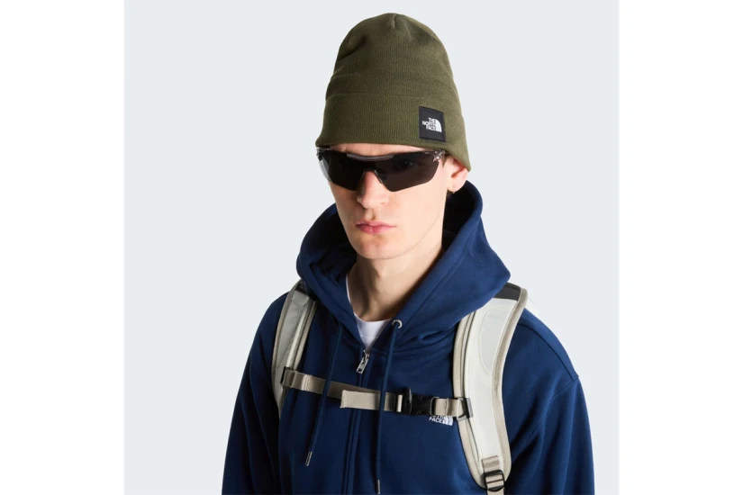 The North Face Dock Worker Recycled Unisex Χειμερινό Σκουφάκι Χακί
