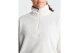The North Face Glacier Novelty Logo Γυναικεία Μακρυμάνικη Μπλούζα με Φερμουάρ Εκρού
