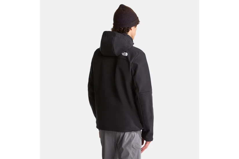 The North Face Diablo Detachable Ανδρικό Μπουφάν Softshell με Κουκούλα Μαύρο