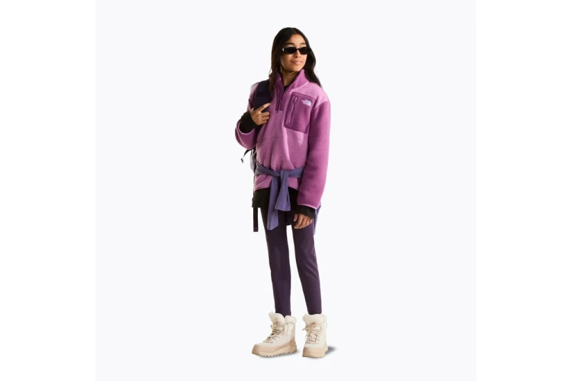 The North Face Yumiori Παιδική Μακρυμάνικη Μπλούζα Fleece με Φερμουάρ Λεβάντα, Μωβ